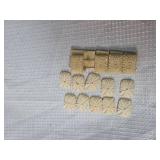 Hand Carved Bone Bead Components