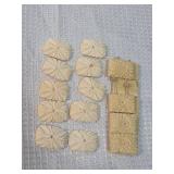 Hand Carved Bone Bead Components