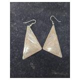 Butterfly Wing Dangle Earrings