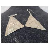 Butterfly Wing Dangle Earrings