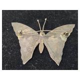 Vintage Hecho Mexico 925 Silver Brooch