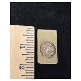 Money clip with Eagle 2 gm 0.999 fine silver coin inset