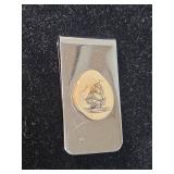 Sailing Ship Money Clip