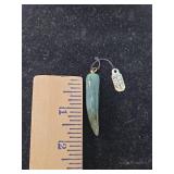 Agate Horn Crystal Pendant