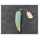 Agate Horn Crystal Pendant