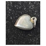 Sterling Silver Heart Charm Pendant