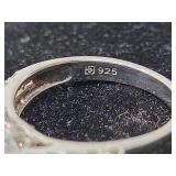 925 silver Solitaire Ring Size 7