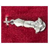 Sterling Silver Creed Rosary Pendant