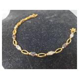 Tennis Bracelet with Stones