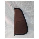Brown hand gun Case