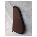 Brown hand gun Case