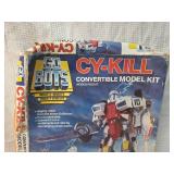 1983 Monogram GoBots Cy-Kill Convertible Model Kit