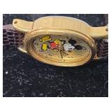 Lorus Mickey Mouse Watch Gold Tone