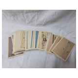 1961 Milton Bradley American Heritage Aviation History Cards