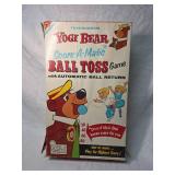 Yogi Bear Score-A-Matic Ball Toss Game by Transogram