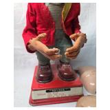 1960s Japanese Hy-Que Wise Monkeys Mechanical Figure