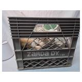 Crate full of plumbing items