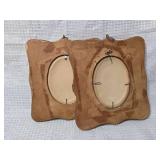 Small Ornate  Picture Frames with Garden Scene