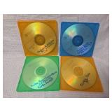 Lot of 4 Verbatim DVD-R Discs