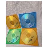 Lot of 4 Verbatim DVD-R Discs