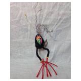 Rainbow Bird Bendable Art Figure