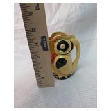 1940s Yellow Owl Creamer