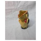 1940s Yellow Owl Creamer