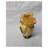 1940s Yellow Owl Creamer