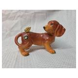 Dachshund Figurine with Original Sticker