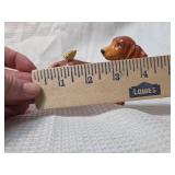 Dachshund Figurine with Original Sticker
