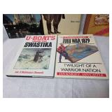 World War II & Military History Book Collection - Set of 5