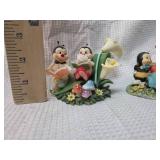 Decorative Garden Bumble Bee Figurine Set