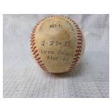 Signed Baseball from Vero Beach, Florida