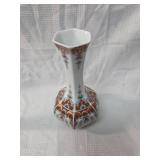 Johann Seltmann Bavaria Hexagonal Porcelain Vase