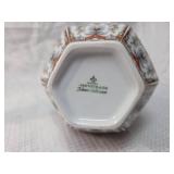Johann Seltmann Bavaria Hexagonal Porcelain Vase
