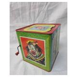 1950s Mattel Musical Clown Jack in the Box