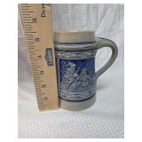 German Salt Glazed Beer Stein 0.5L