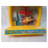 1981 Mighty Mouse Teach Time Clock by Viacom