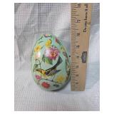 1954 Mattel Musical Egg with Bird and Floral Design