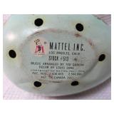 1954 Mattel Musical Egg with Bird and Floral Design