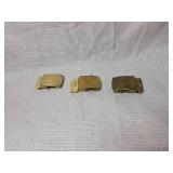 Military Web Belt Buckles - Brass Made in USA