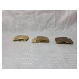 Military Web Belt Buckles - Brass Made in USA