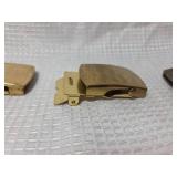 Military Web Belt Buckles - Brass Made in USA