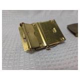 Military Web Belt Buckles - Brass Made in USA