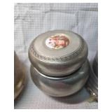 Decorative Metal Powder Boxes