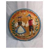 1951 Magda and Warren Folk Art Lazy Susan