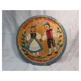 1951 Magda and Warren Folk Art Lazy Susan