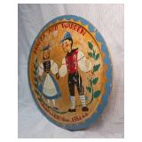 1951 Magda and Warren Folk Art Lazy Susan