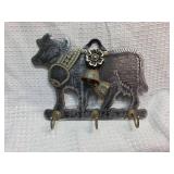 Decorative Cow Wall Hook