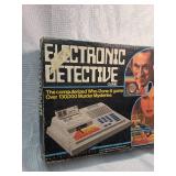 Electronic Detective by Ideal 1980s Murder Mystery Game